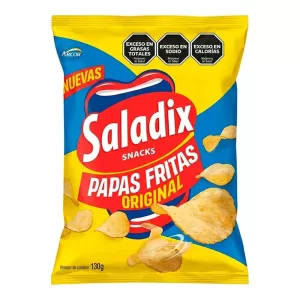 Papas Fritas Saladix Original X 130 Gr