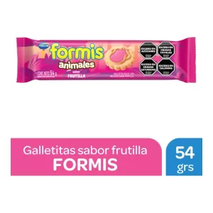 Galletitas Formis Animales Fru X 54 Gr
