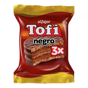 Alfajor Tofi Triple Chocolate X 73 Gr