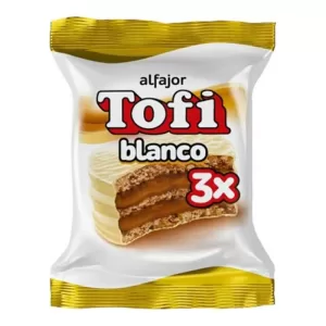 Alfajor Tofi Triple Blanco X 73 Gr