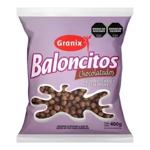 Baloncitos Granix Chocolatados X 400 Gr