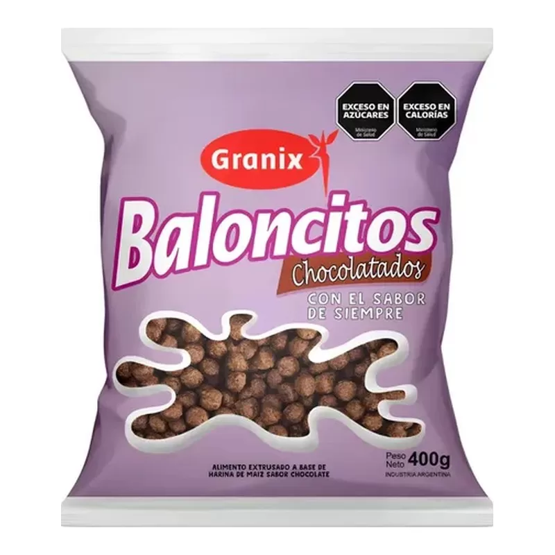Baloncitos Granix Chocolatados X 400 Gr