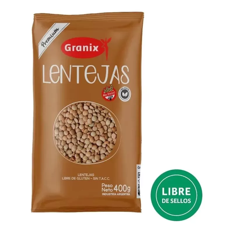 Lentejas Granix Sin Tacc X 400 Gr