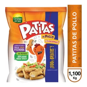Patitas Granja Del Sol De Poll X 1100 Gr