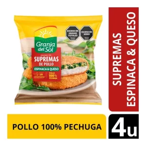 Supremas Gja.Del Sol Pollo Rellenas X 400 Gr