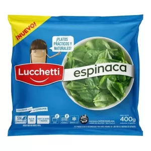 Espinaca Lucchetti Congelada X 400 Gr