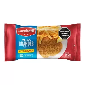 Milanesas De Soja Lucchetti Grillar X 560 Gr