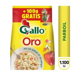 Arroz Gallo Oro Paquete 100 Grillar X 1100 Gr