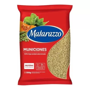 Fideos Matarazzo Municiones X 500 Gr