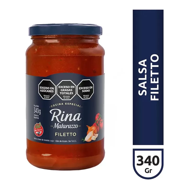 Salsa Rina Matarazzo Filetto X 340 Gr
