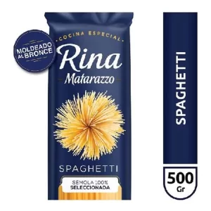 Fideos Rina Matarazzo Spaghett X 500 Gr
