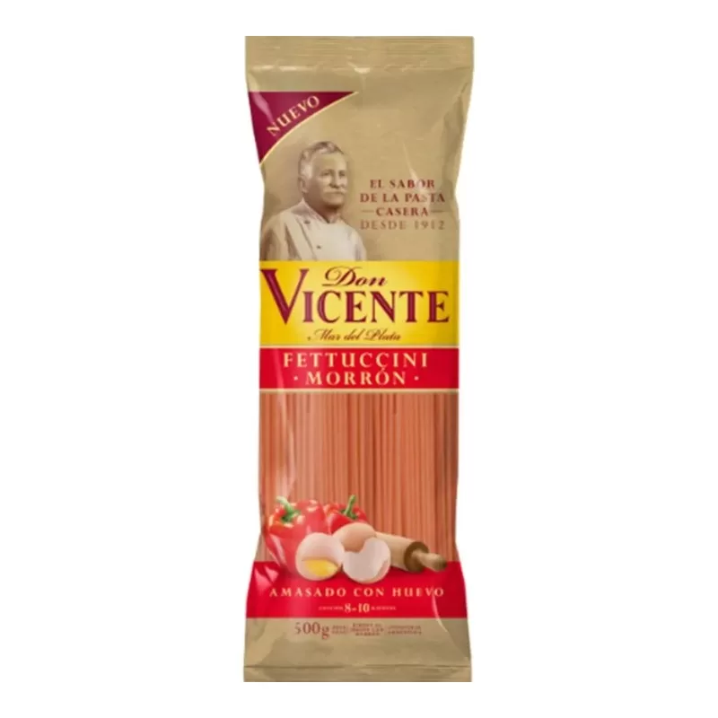 Fideos Don Vicente Fettuccini X 500 Gr