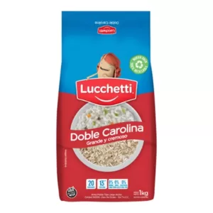 Arroz Lucchetti Doble Carolina X 1 Kg