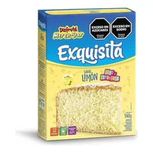 Bizcochuelo Exquisita Limón X 540 Gr