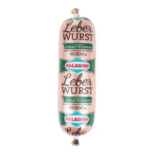 Leberwurst Paladini A Las Fina X 200 Gr