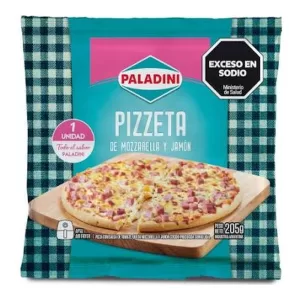 Pizzeta Paladini De Mozzarella X 190 Gr