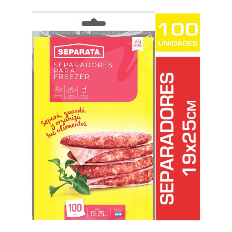 Separadores Para Freezer Separata X 100 Unid