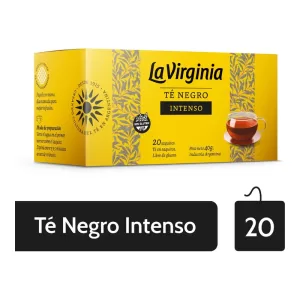 Te La Virginia Negro Intenso X 20 Unid