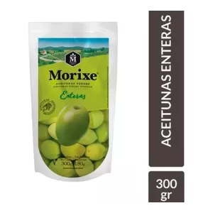 Aceitunas Morixe Verdes Entera X 300 Gr