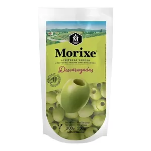 Aceitunas Morixe Verdes Descarozadas X 300 Gr