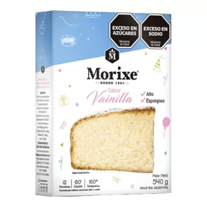 Bizcochuelo Morixe Vainilla X 540 Gr