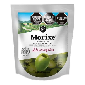 Aceitunas Morixe Verdes Descarozadas X 180 Gr