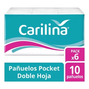 Pañuelos Carilina Doble Hoja X 60 Unid