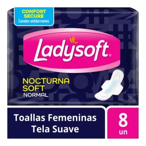 Toalla Ladysoft Noct.Soft X 8 Unid