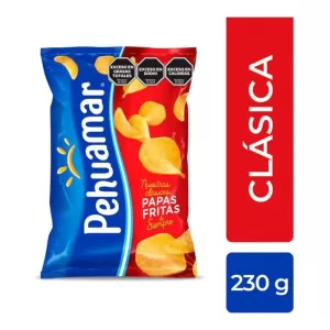 Papas Fritas Pehuamar Clásicas X 230 Gr