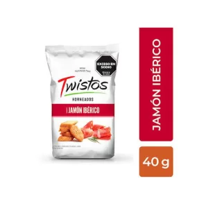 Minitostaditas Twistos Jamón X 40 Gr