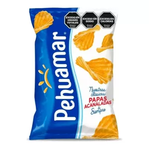 Papas Fritas Pehuamar Acanalad X 90 Gr