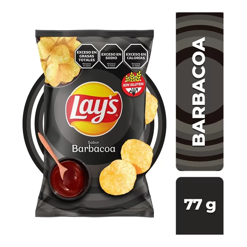 Papas Fritas Lay's Sabor Barba X 77 Gr