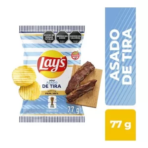 Papas Fritas Lay's Sabor Asado X 77 Gr