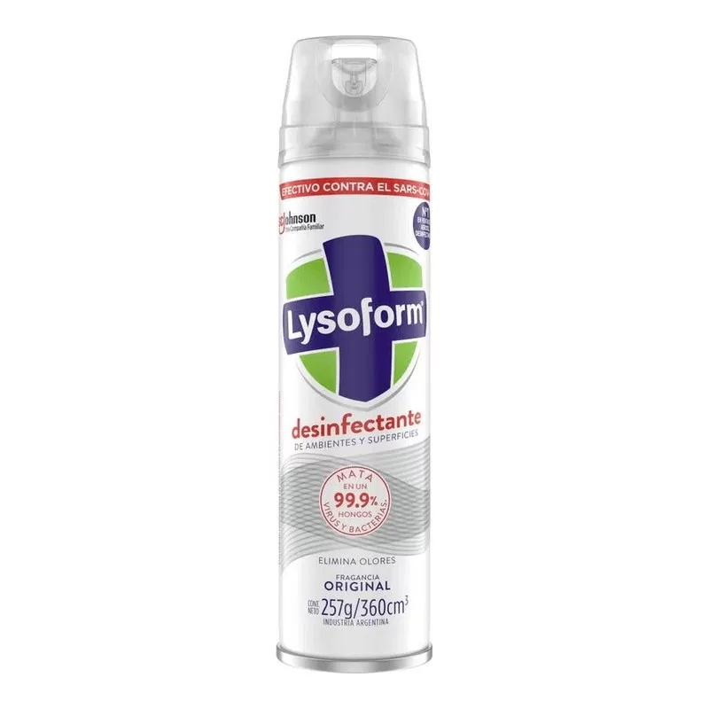 Desinfect.Ambientes Lysoform X 360 Cm3