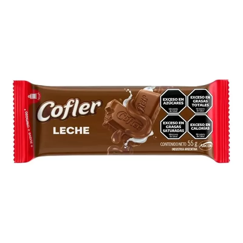 Chocolate Cofler Leche X 55 Gr