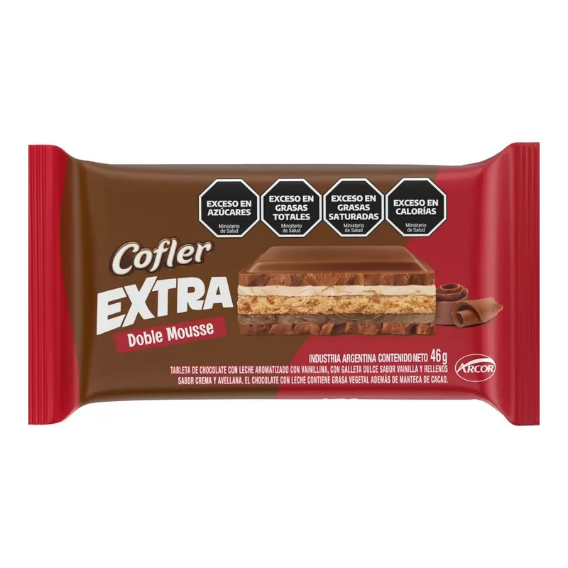 Chocolate Cofler Extra Doble X 40 Gr