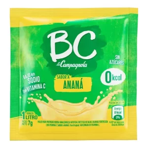 Jugo Polvo Bc Campagnola Ananá X 7 Gr