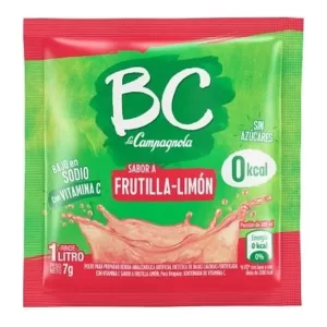 Jugo Polvo Bc Campagnola Frutilla X 7 Gr