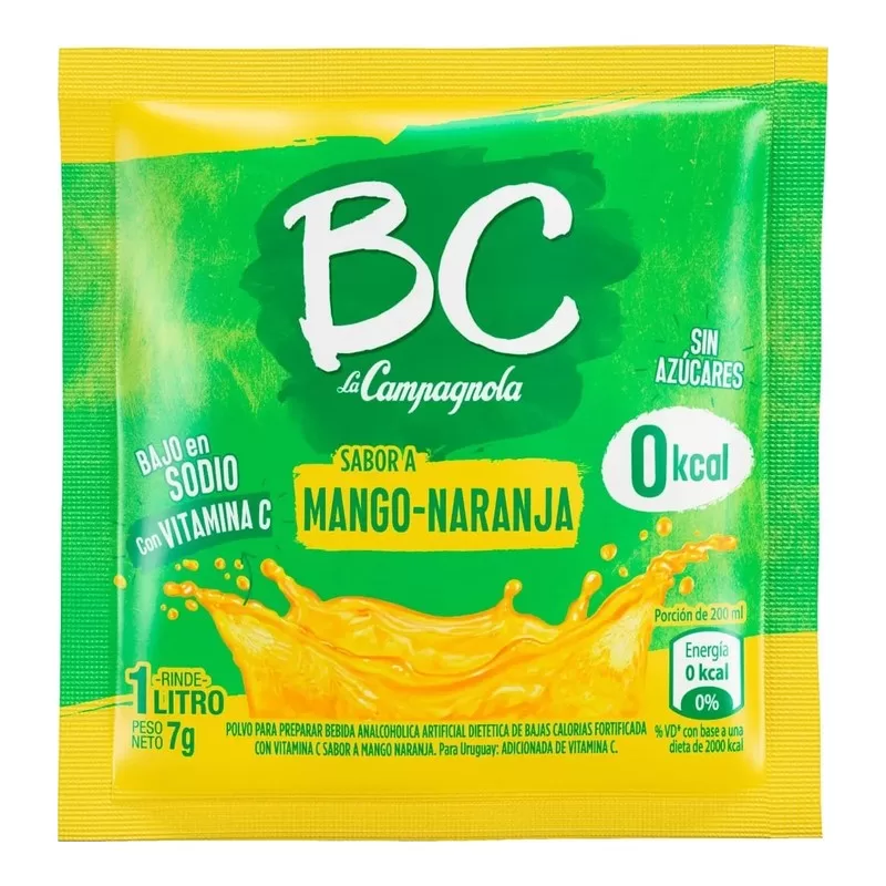 Jugo Polvo Bc Campagnola Mango X 7 Gr