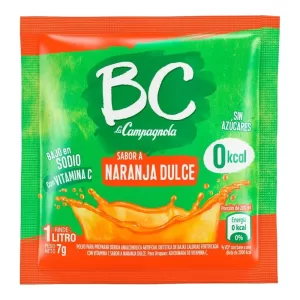 Jugo Polvo Bc Campagnola Naranja X 7 Gr
