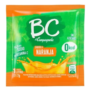 Jugo Polvo Bc Campagnola Naranja X 7 Gr