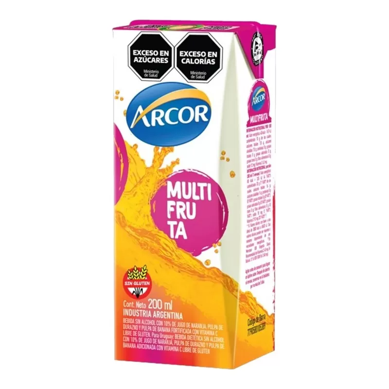 Jugo Arcor Multifruta X 200 Cm3