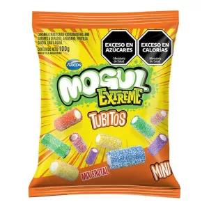 Gomitas Mogul Extreme Tubitos X 100 Gr