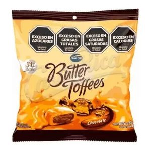 Caramelos Butter Toffees Chocolate X 80 Gr