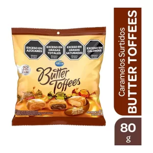 Caramelos Butter Toffees Surtidos X 80 Gr