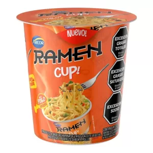 Ramen Cup Arcor Sabor Pollo X 65 Gr