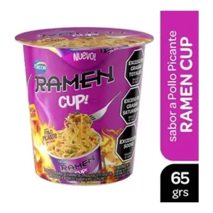 Ramen Cup Arcor Sabor Pollo X 65 Gr
