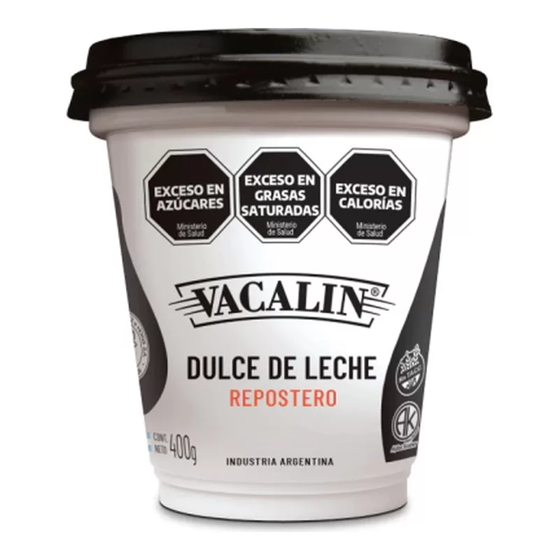 Dulce De Leche Vacalin Repostero X 400 Gr