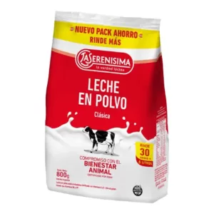 Leche Polvo Serenísima Ent.Ins X 800 Gr