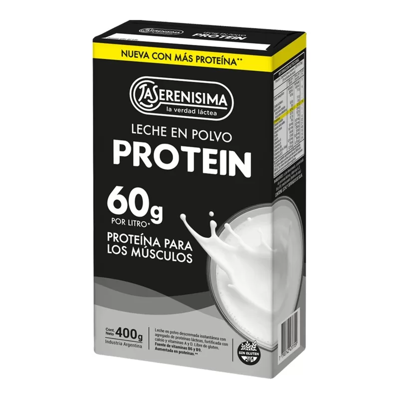 Leche Polvo Serenísima Descremado X 400 Gr